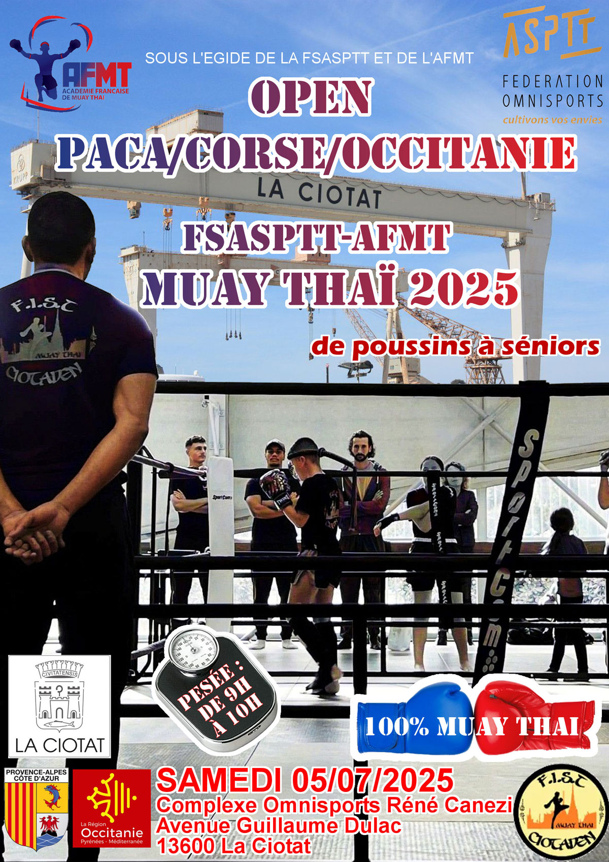 affiche Open Occitanie PACA Corse 2025
