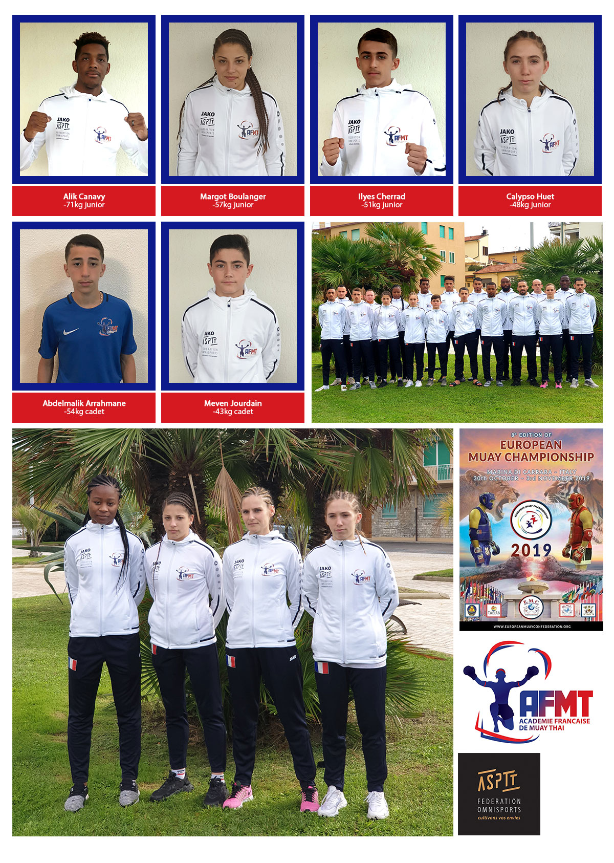 equipe jeunes 2019